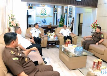 Kajati Maluku dan Wali Kota Ambon Bahas Persiapan Pembangunan Kantor Baru