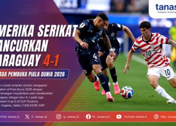Amerika Serikat Hancurkan Paraguay 4-1 di Laga Pembuka Piala Dunia 2026