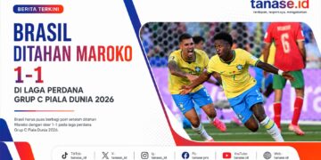 Brasil Ditahan Maroko 1-1 di Laga Perdana Grup C Piala Dunia 2026