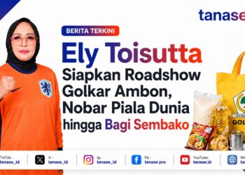 Ely Toisutta Siapkan Roadshow Golkar Ambon, Nobar Piala Dunia hingga Bagi Sembako