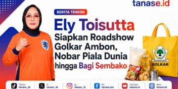 Ely Toisutta Siapkan Roadshow Golkar Ambon, Nobar Piala Dunia hingga Bagi Sembako