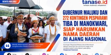 Gubernur Maluku dan 272 Kontingen Pesparawi Tiba di Manokwari, Siap Harumkan Nama Daerah di Ajang Nasional