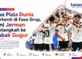 Dua Piala Dunia Terhenti di Fase Grup, Kini Jerman Melangkah ke Babak Gugur