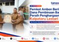 Pemkot Ambon Berikan Dana Pembinaan Bagi Peraih Penghargaan Kalpataru Lestari, Ely Toisutta: Semoga Jadi Inspirasi Bagi Masyarakat