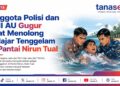 Anggota Polisi dan TNI AU Gugur saat Menolong Pelajar Tenggelam di Pantai Nirun Tual