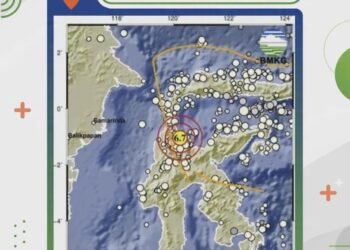 Palu Diguncang Gempa 6,7 SR, BMKG Pastikan Tidak Berpotensi Tsunami