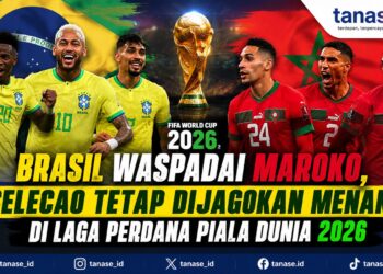 Brasil Waspadai Maroko, Selecao Tetap Dijagokan Menang di Laga Perdana Piala Dunia 2026