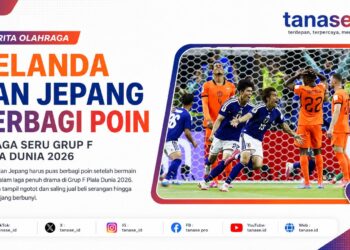 Belanda dan Jepang Berbagi Poin di Laga Seru Grup F Piala Dunia 2026