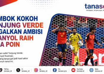 Tembok Kokoh Tanjung Verde Gagalkan Ambisi Spanyol Raih Tiga Poin